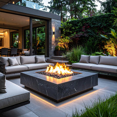 Elementi Manhattan Fire Pit Table